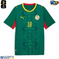 Moški Nogometni dresi Senegal Ismaila Sarr #18 Gostujoči SP 2026 Kratek Rokav